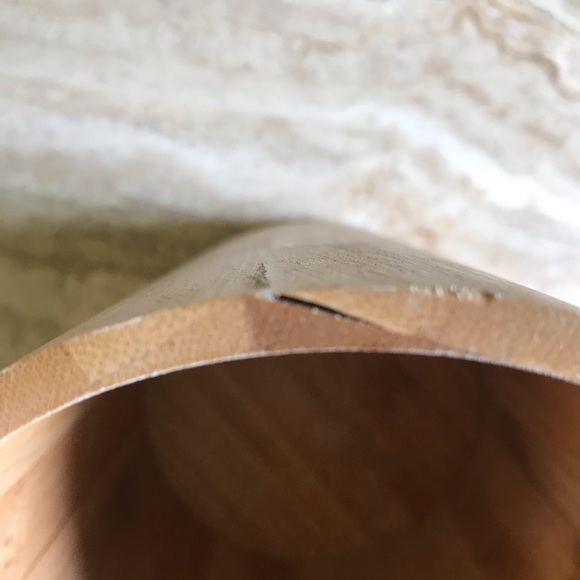 Bamboo Untensil Canister/Caddy - Picture 4 of 5